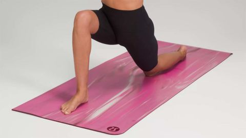 Lululemon Reversible Mat in Pink Blossom