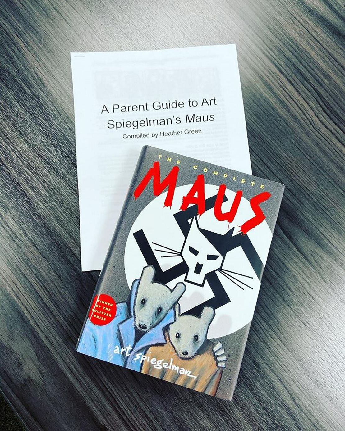 Nirvana Comics in Knoxville includes at 10-page study guide with each copy of "Maus".