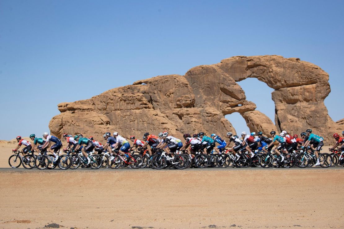 The international cycling season kicked off at Winter Park in northwest Saudi Arabia on Tuesday, with Australian Caleb Ewan winning stage one. The first event of the 2022 UCI World Tour will be held in the UAE this month.  