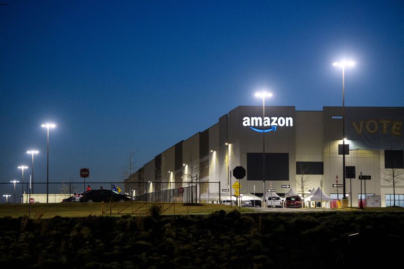 Two Amazon warehouses are vying to make history with company s