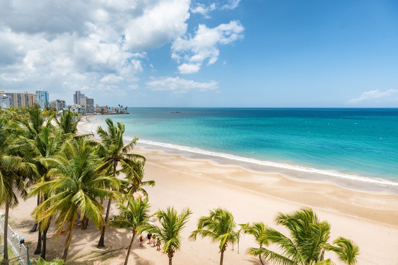 <strong>Isla Verde: </strong>This resort area east of San Juan near the international airport is popular with visitors.