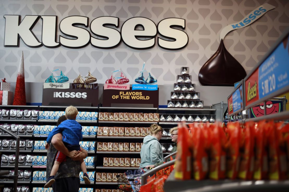 Hershey is planning price increases this year.
