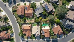 Single-family homes are seen in this aerial photograph taken over San Diego, California, U.S., on Tuesday, Sept. 1, 2020. 