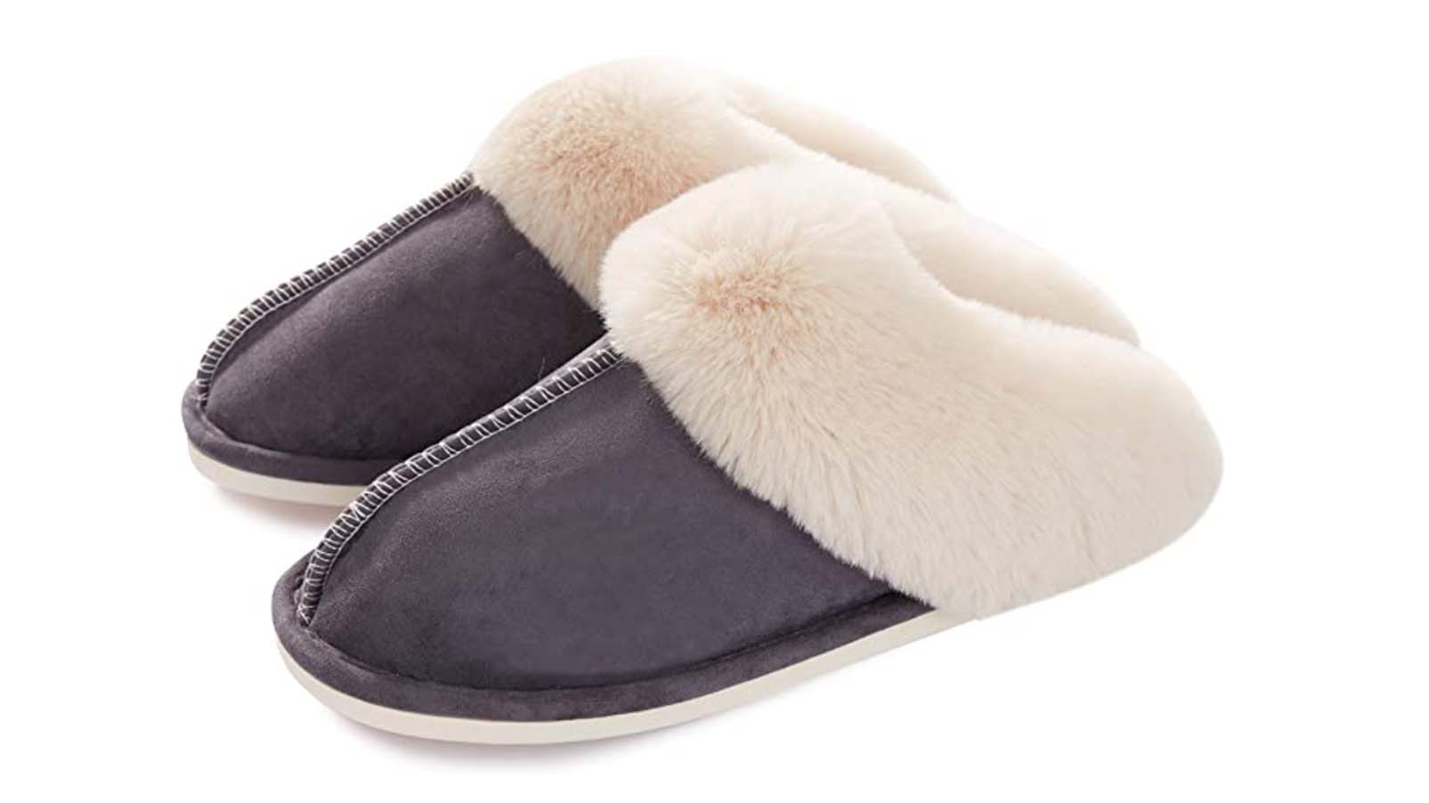 Stella House Slippers Fur Warm Indoor Outdoor Comfy Slip On House Slippers
