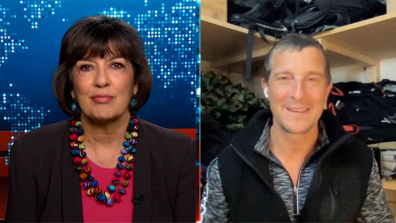 Amanpour Bear Grylls