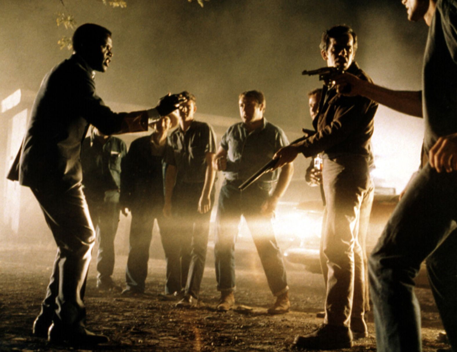 <strong>"In the Heat of the Night" (1968):</strong> Youth-oriented movies began taking over Hollywood by 1967, the year of "Bonnie and Clyde" and "The Graduate." But the best picture winner went to Norman Jewison's "In the Heat of the Night," an old-fashioned crime drama in which an African-American detective (Sidney Poitier, left) goes South to solve a murder, working with a reluctant redneck sheriff (Rod Steiger). Poitier played the role of Virgil Tibbs in two sequels, and the movie later spawned a hit TV series with Carroll O'Connor.