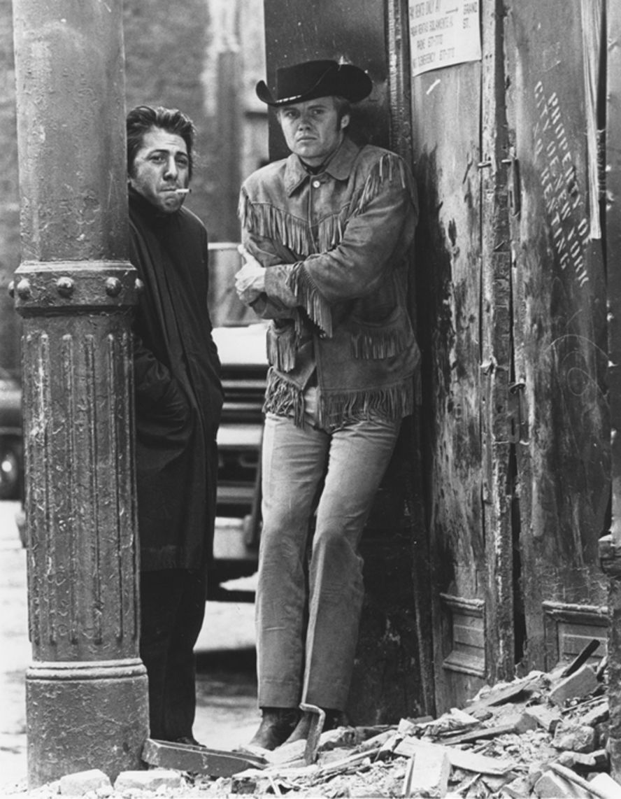 <strong>"Midnight Cowboy" (1970):</strong> John Schlesinger's "Midnight Cowboy" was the first best picture Oscar winner to be rated X, reflecting the easing of censorship in the late '60s. The movie established Jon Voight, right, as a star for his portrayal of a dumb, naive Texan who fancies himself a gigolo to rich women in New York but ends up a hustler. Fresh from "The Graduate," co-star Dustin Hoffman as con man Ratso Rizzo proved he was one of the top actors of his generation.