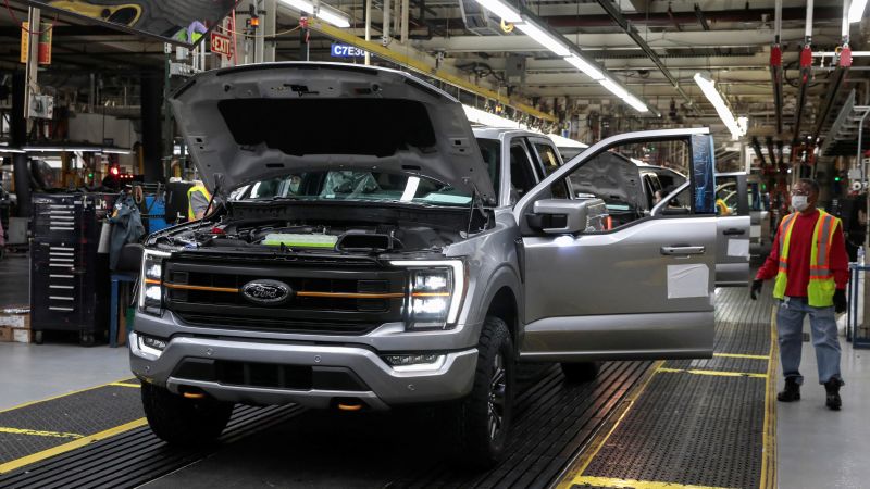 Ford earnings hurt by chip shortage | CNN Business