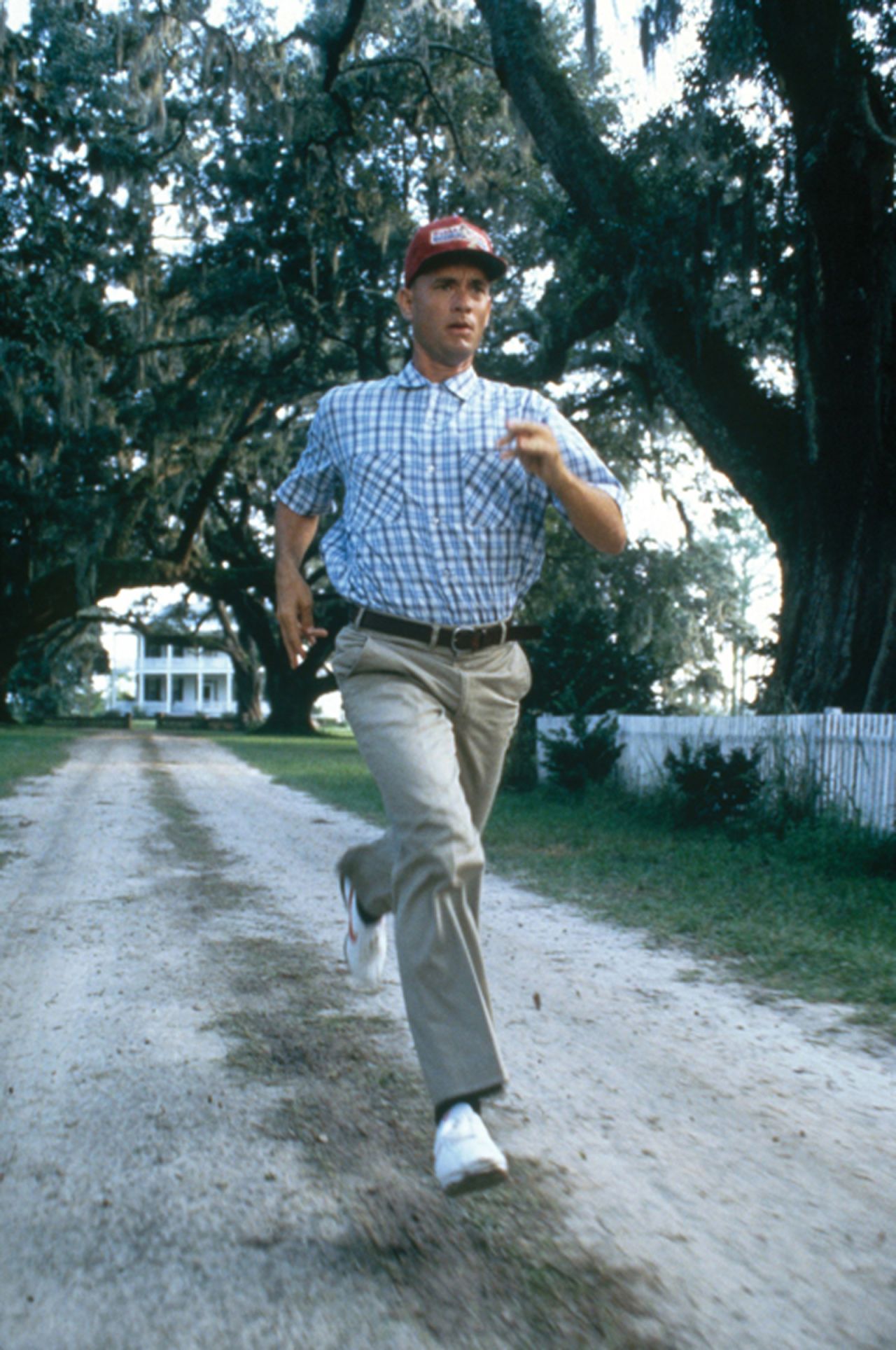 <strong>"Forrest Gump" (1995):</strong> Tom Hanks plays a Southern bumpkin who always seems to be in proximity to great events, whether they be the Vietnam War, U.S.-Chinese ping-pong diplomacy or the writing of "Imagine." Though some critics hooted, the film was a popular success and also won Oscars for Hanks, director Robert Zemeckis and adapted screenplay -- six in all.