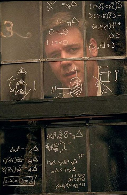 <strong>"A Beautiful Mind" (2002):</strong> "A Beautiful Mind," the story of troubled mathematician John Nash (Russell Crowe) and his battle with mental illness, won four Oscars. 