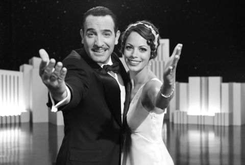 <strong>"The Artist" (2012):</strong> Jean Dujardin and Bérénice Bejo star in "The Artist," the first (mostly) silent film to win best picture since 1927's "Wings." The film, about the fall and rise of a silent film star, won five Oscars. 