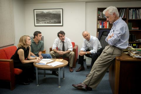 <strong>"Spotlight" (2016):</strong> "Spotlight" -- a film about Boston Globe investigative reporters digging into a sex abuse scandal involving Catholic priests -- won best picture at the 88th annual Academy Awards.