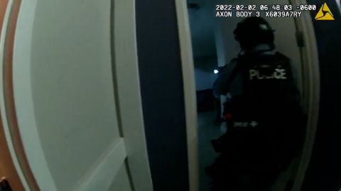 Police body camera footage shows officers entering the home moments before encountering Amir Locke, who was shot and killed.