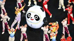 Bing Dwen Dwen mascot of the Beijing 2022 Winter Olympic Games.