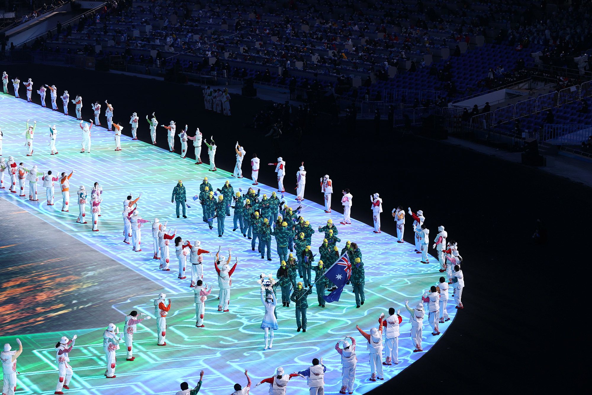 Pictures: See Highlights From 2022 Olympics Opening Ceremony – NECN 