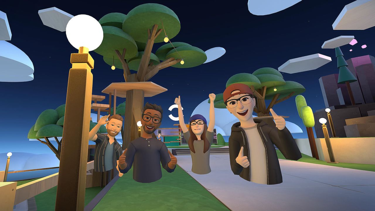 Avatar bodies in Meta's Horizon Worlds VR app are limited to floating torsos with head, hands, and arms.