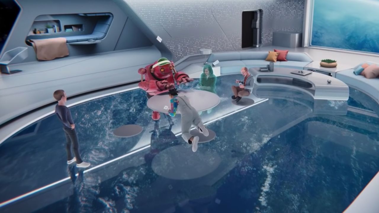 As this Meta demo video shows, the company envisions a future where you can be represented by a whole body in VR (whether as a human, robot, or something else).