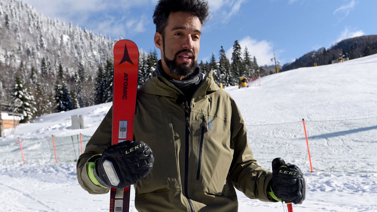 Alexander poses for a photo during a training session at the Kolasin ski resort on December 21, 2021.