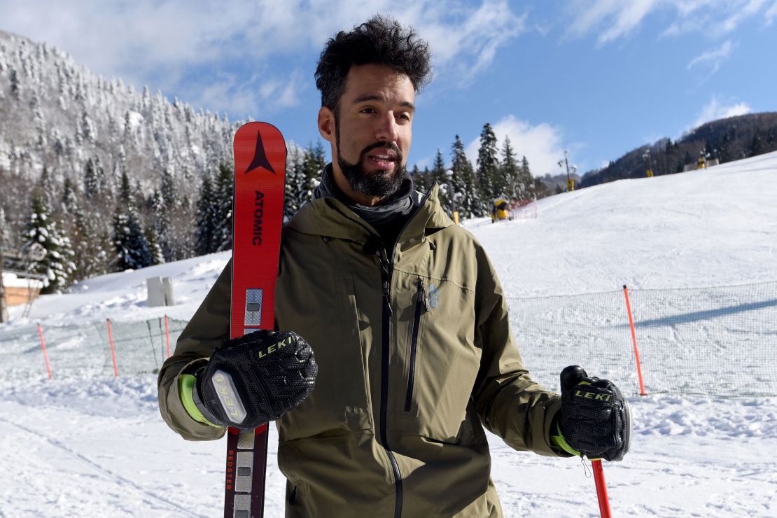 Alexander poses for a photo during a training session at the Kolasin ski resort on December 21, 2021.