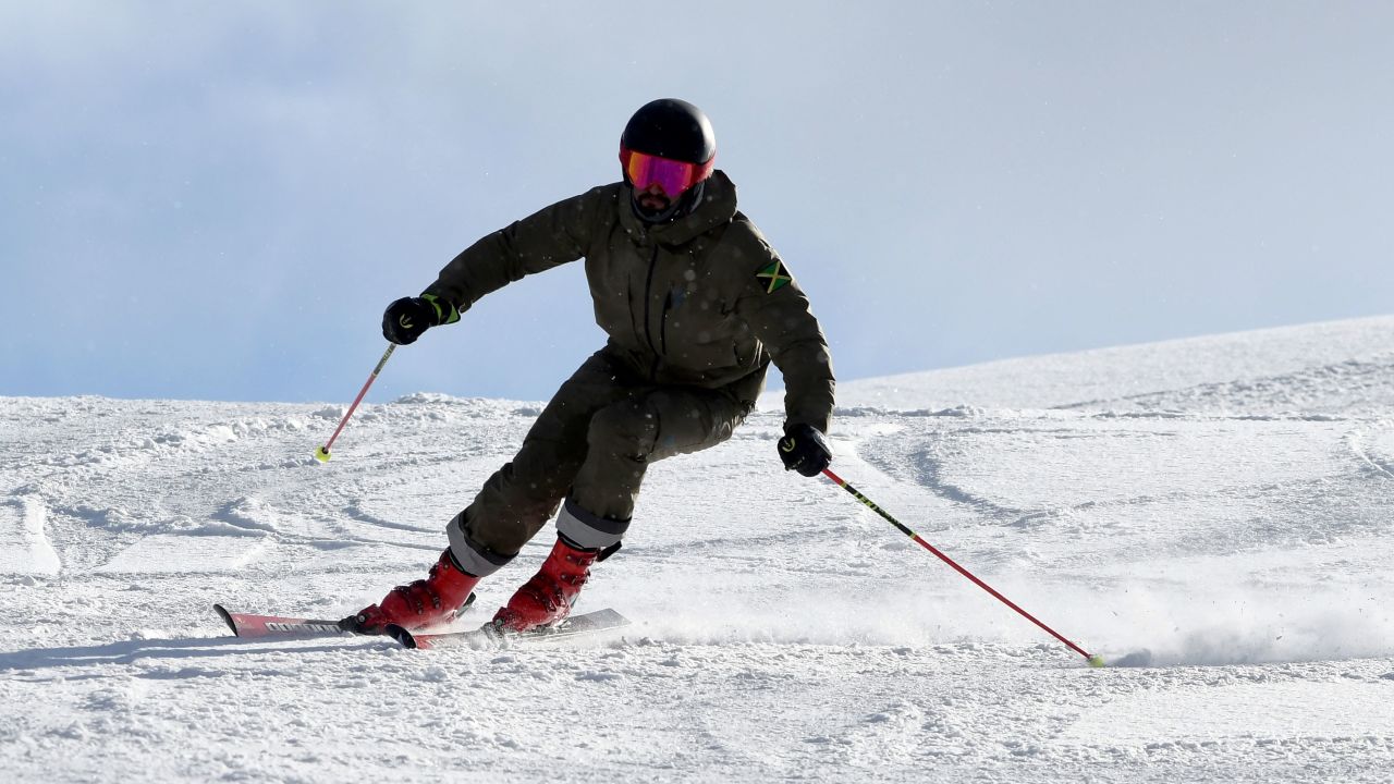 Alexander was among a dozen athletes -- including others from far-flung warmer climates like Morocco, Ghana, and East Timor -- competing in Montenegro's Kolasin in Decemer 2021, where skiers were hoping to rack up points in a final dash to qualify for the games in Beijing next year.