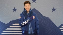 LOS ANGELES, CALIFORNIA - JANUARY 28: Shaun White gets fitted in Nike ahead of Beijing 2022 on January 28, 2022 in Los Angeles, California. (Photo by Amy Sussman/Getty Images for USOPC)