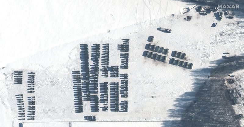 New Satellite Images Show Advanced Russian Military Deployments In ...