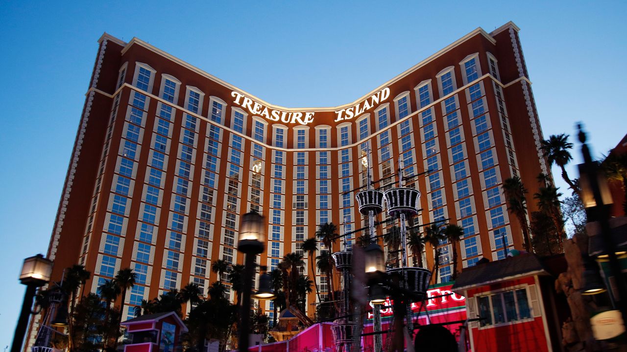 The slot machine malfunctioned at Treasure Island Hotel and Casino.