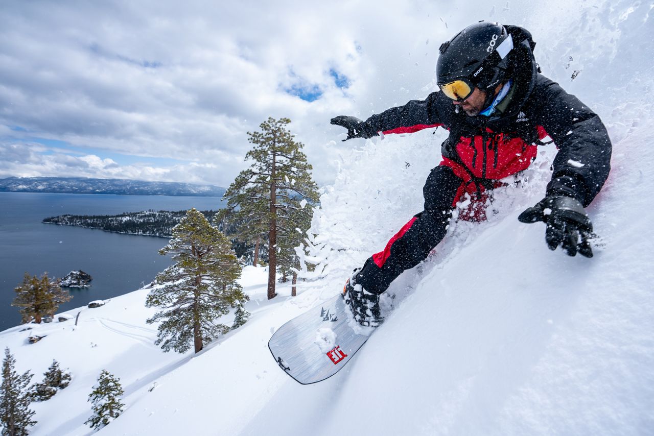 A legendary big-mountain freerider and snowboarding movie star, Jeremy Jones (pictured) has devoted his life to winter sports. But over his 30-year career, he noticed that the season was getting shorter.