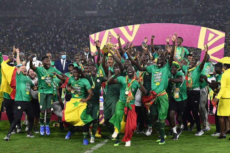 AFCON Senegal beats Egypt to win Africa Cup of Nations trophy CNN