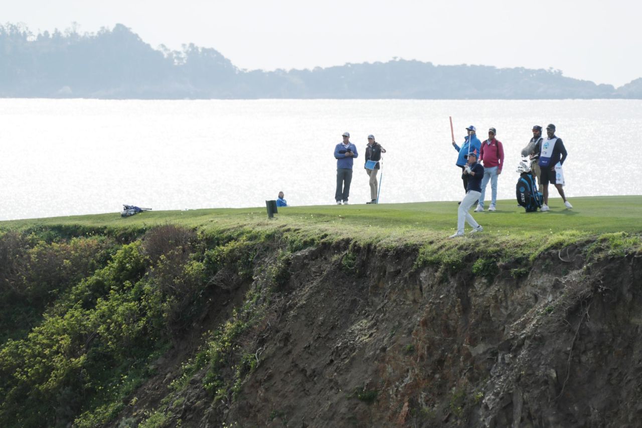 "I thought I wouldn't really have nerves the rest of the day after that one," added Spieth.