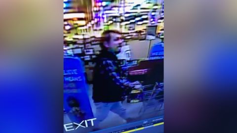 Police posted photos of a man they were looking to identify to social media following a deadly shooting at a Fred Meyer store in Richland, Washington