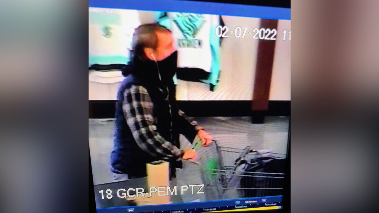 Richland, Washington, police posted this photo of a man they were looking to identify following a shooting at a grocery store Monday.