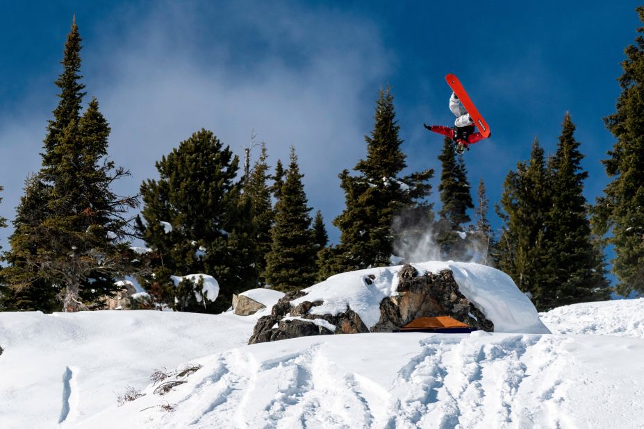 Alongside Kotsenburg (pictured), the tour boasts a roster of X Games champions and Olympic freestyle riders. According to Rice, it's the "free nature of the venues" and opportunity for "full spectrum snowboarding" that has attracted such a high caliber of competitors.