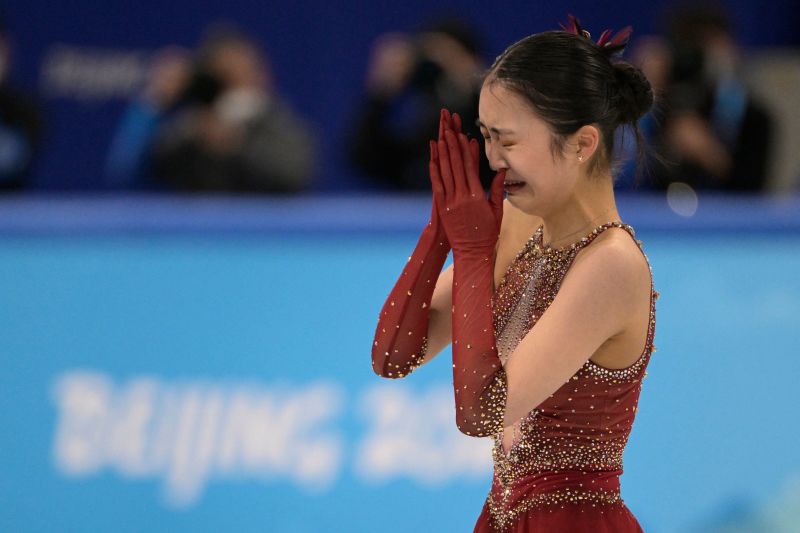 Figure skater Zhu Yi focused on coping mentally after falling in team event at Winter Olympics CNN