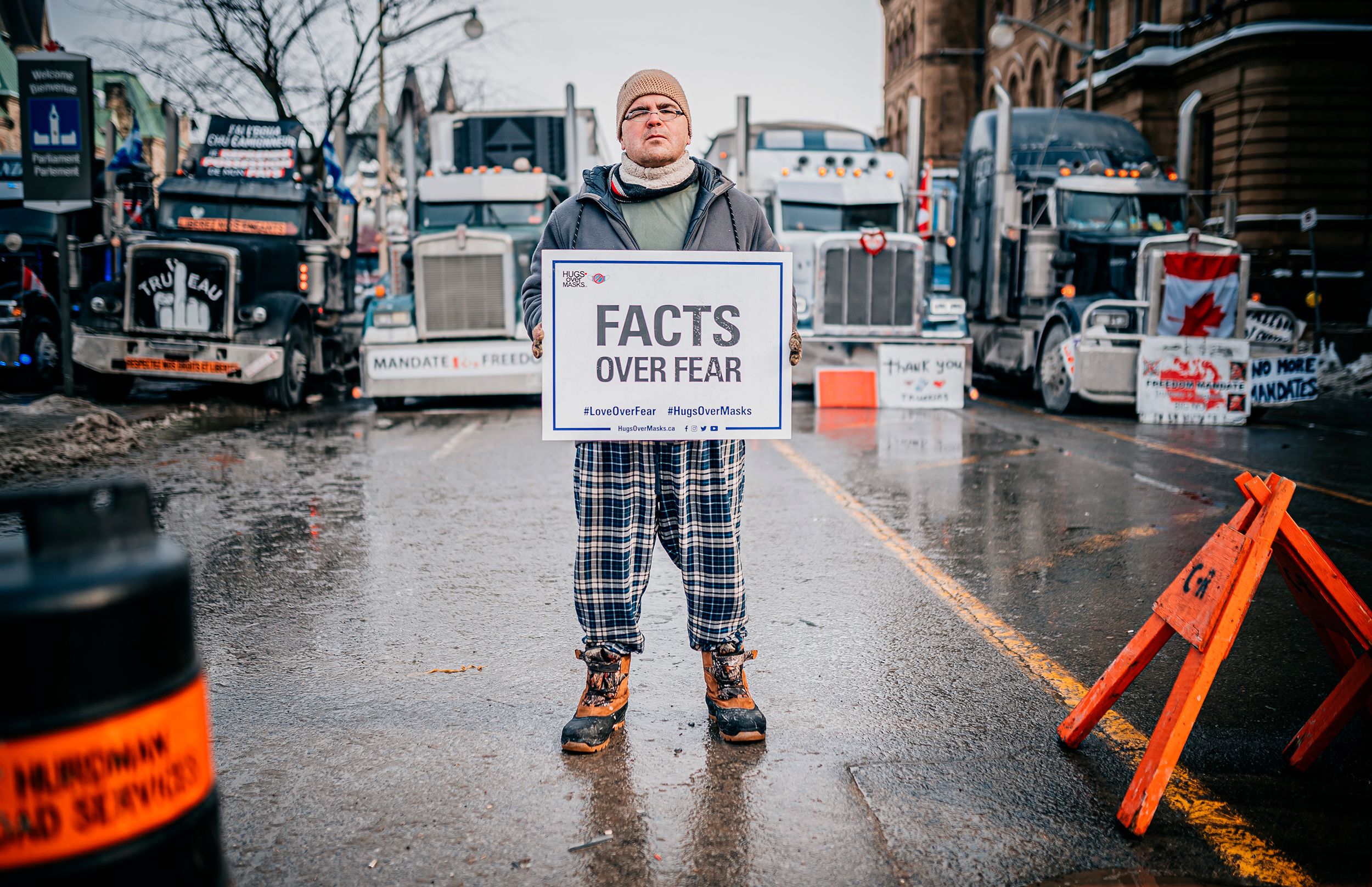 The Canadian protesters aren't just truckers. Here's who has been showing  up and what they want