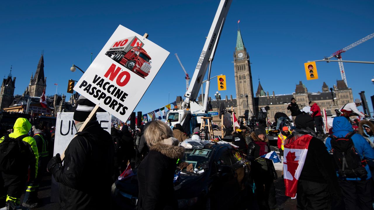 The Canadian protesters aren't just truckers. Here's who has been