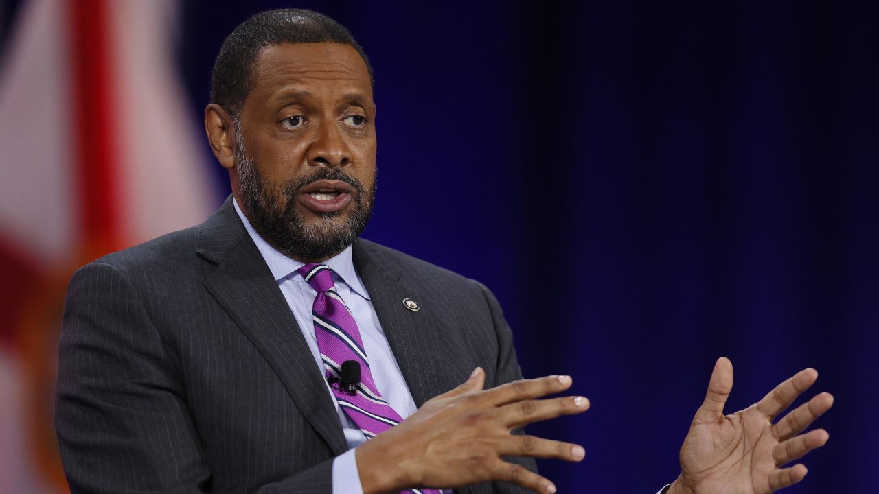 Vernon Jones, former Georgia State Rep., participates in a discussion on the Right to Bear Arms during the Conservative Political Action Conference held in the Hyatt Regency on February 27, 2021 in Orlando, Florida. 
