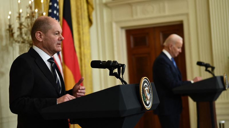 NextImg:Germany's Olaf Scholz to meet Biden on Friday after transformative year | CNN Politics
