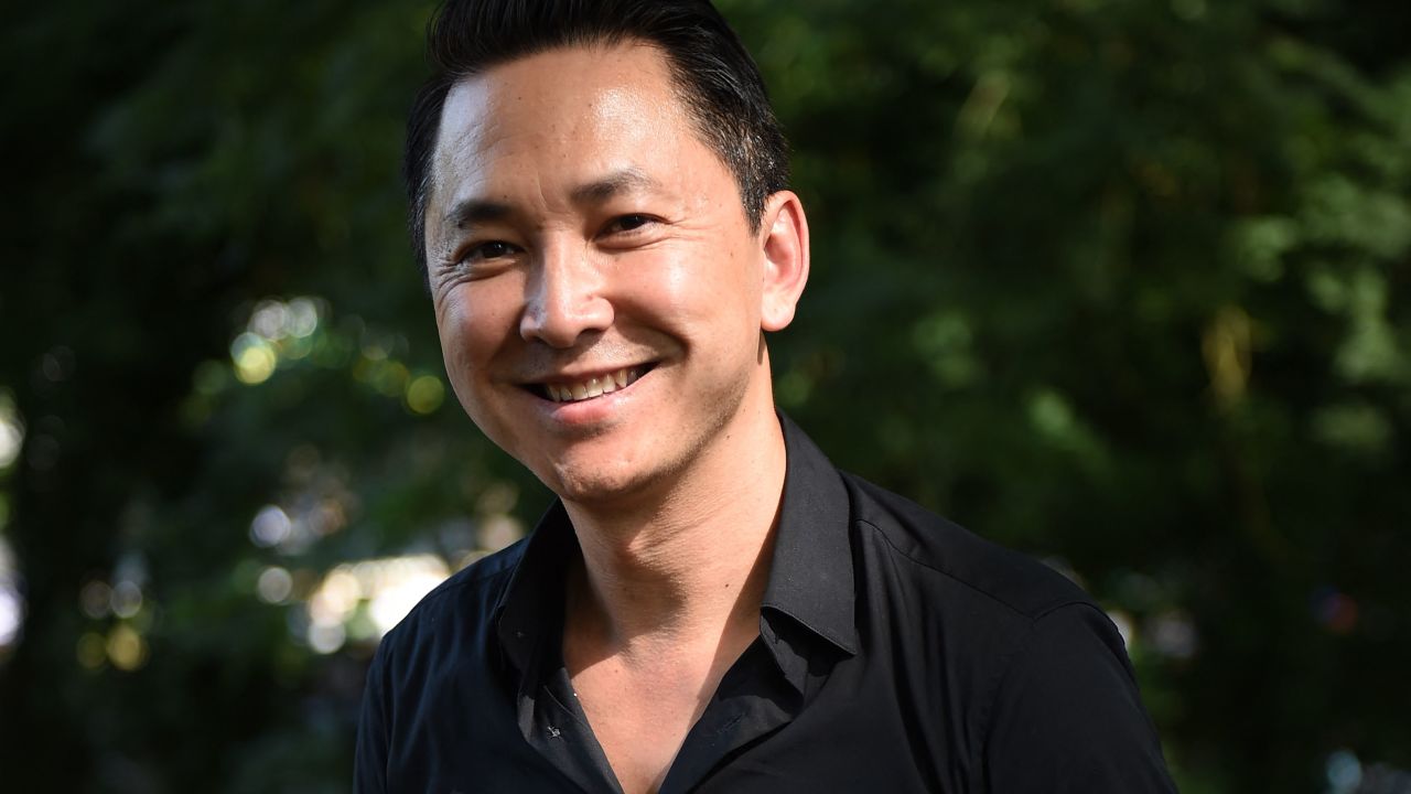 US novelist, 2016 Pulitzer prize winner for Fiction, vietnamese-born Viet Thanh Nguyen poses during the 22th La Foret Des Livres ("The Book Forest") book fair on August 27, 2017 in Chanceaux-pres-Loches, central France. - La Foret Des Livres book fair was founded by the French writer and journalist Gonzague Saint Bris who died in a car accident on August 8, 2017 in Normandy. (Photo by GUILLAUME SOUVANT / AFP) (Photo by GUILLAUME SOUVANT/AFP via Getty Images)