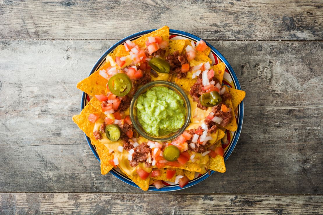 Nachos are a mainstay for any Super Bowl party. 