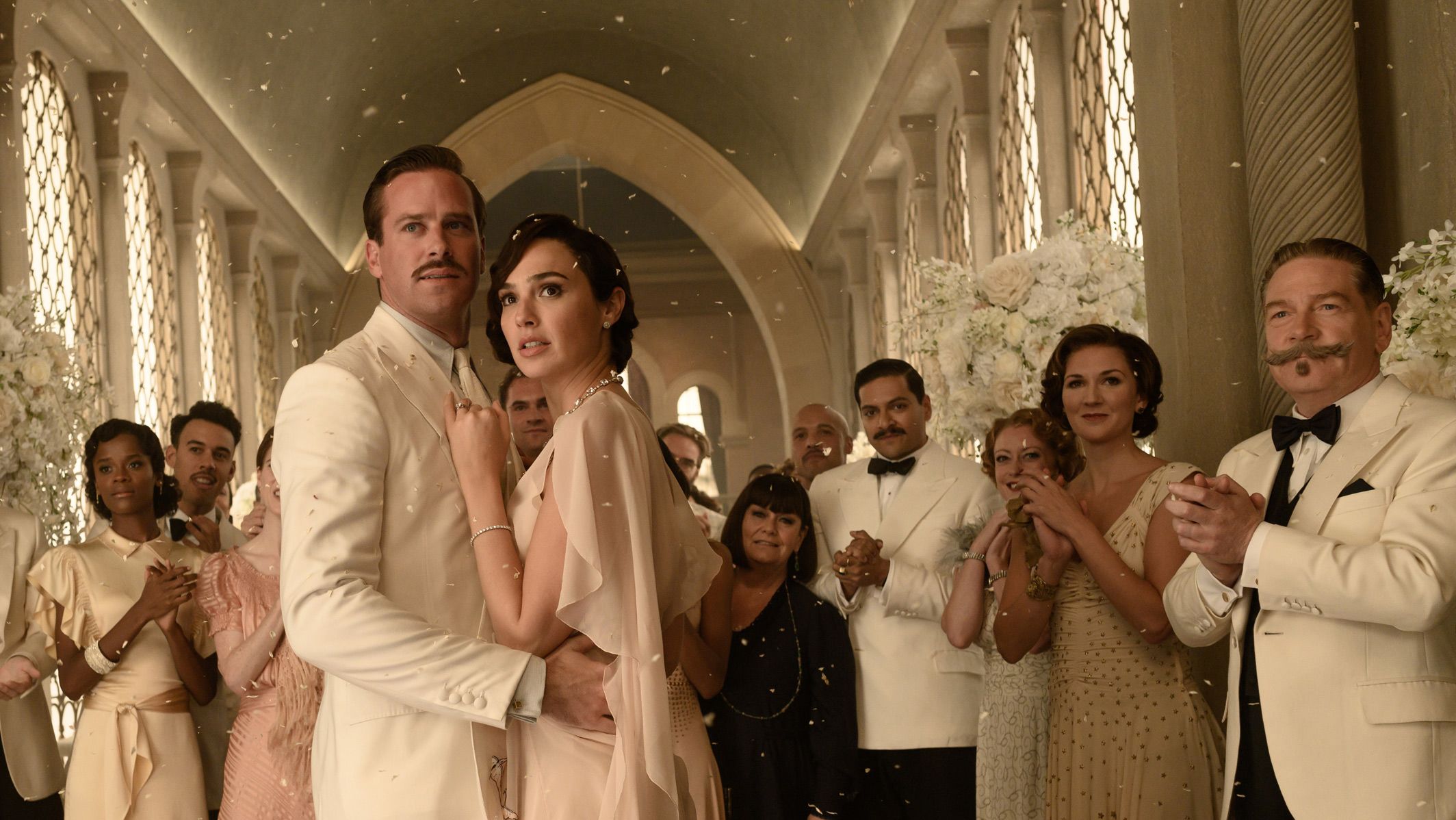 Armie Hammer and Gal Gadot star in "Death on the Nile." 