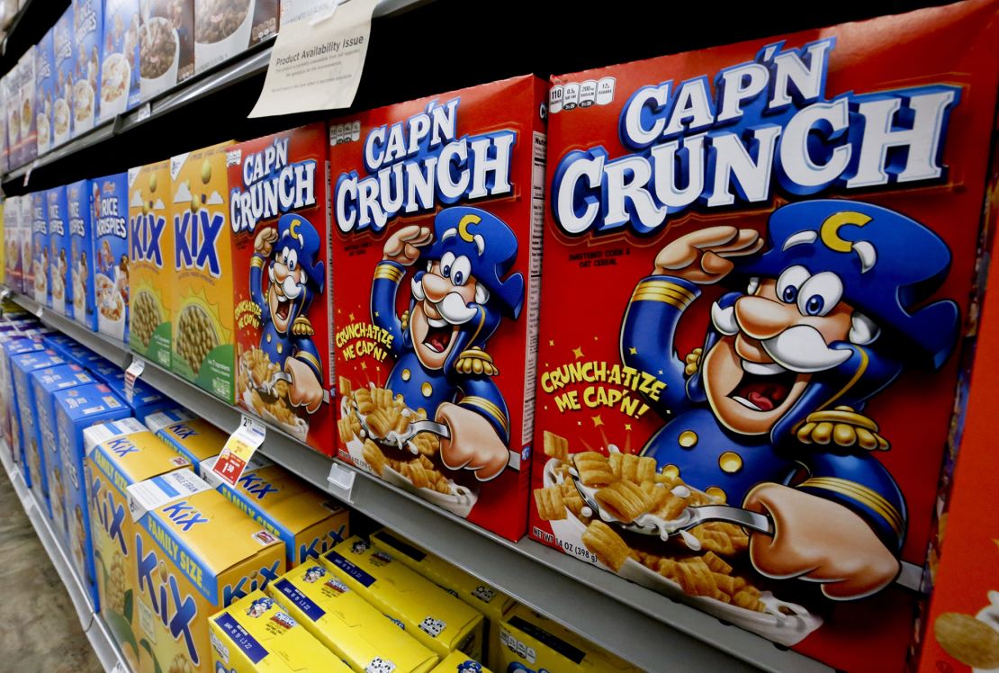 PepsiCo has been advertising more of its brands, like Cap'n Crunch, in video games. 