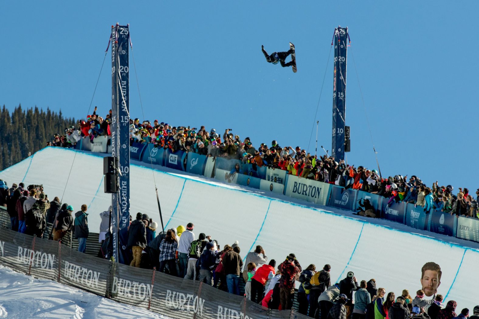 White competes at the the US Open event in Vail, Colorado, in 2017.