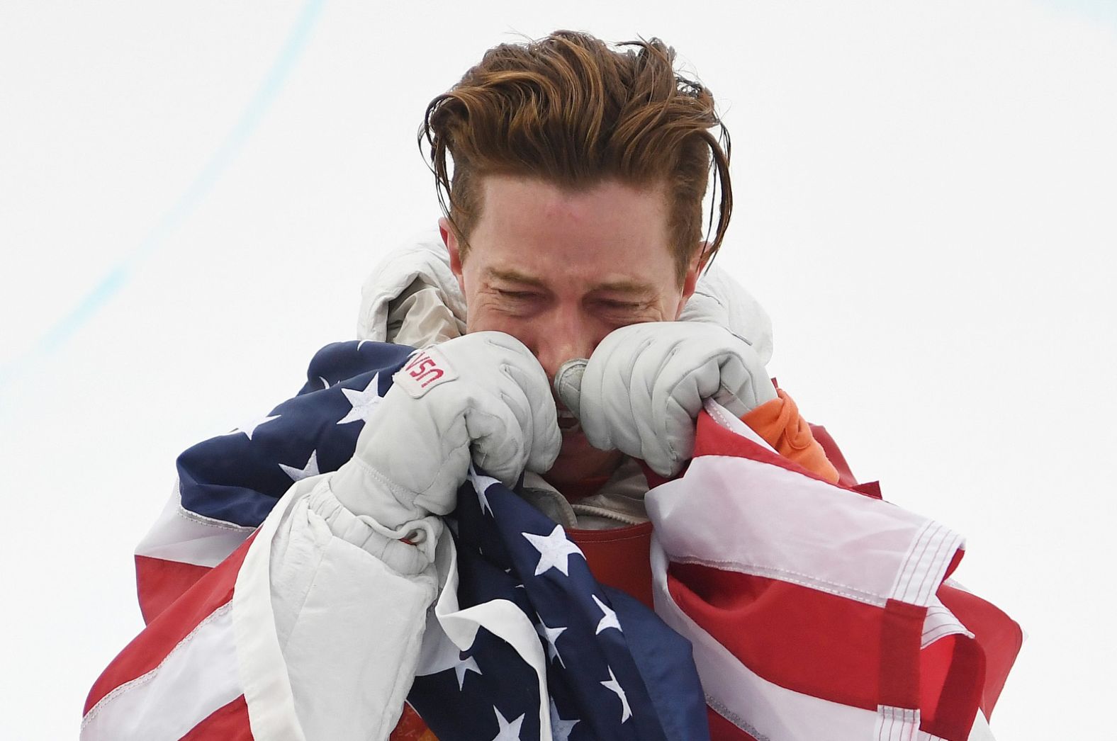 White breaks out into tears after winning the halfpipe at the 2018 Winter Olympics in South Korea. White trailed Japan's Ayumu Hirano going into his last run — the final run of the entire competition. But with all the pressure on him, <a href="https://www.cnn.com/2018/02/14/sport/cnn-photos-shaun-white-gold-medal-moment/index.html" target="_blank">White came through with a near-perfect score of 98.50.</a> It was his third gold in four Olympics.