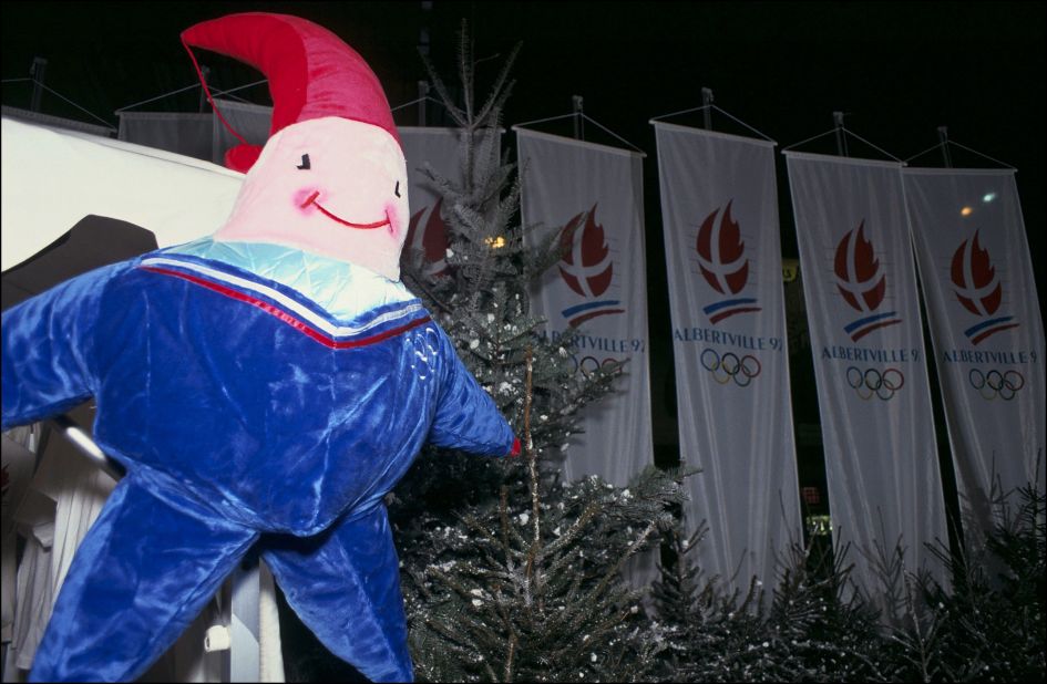 The Albertville Olympic Games in 1992 was cheered on by a star-shaped gnome-looking character.
