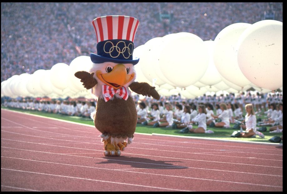 Sam the Eagle for the 1984 Summer Olympics was designed by Disney.