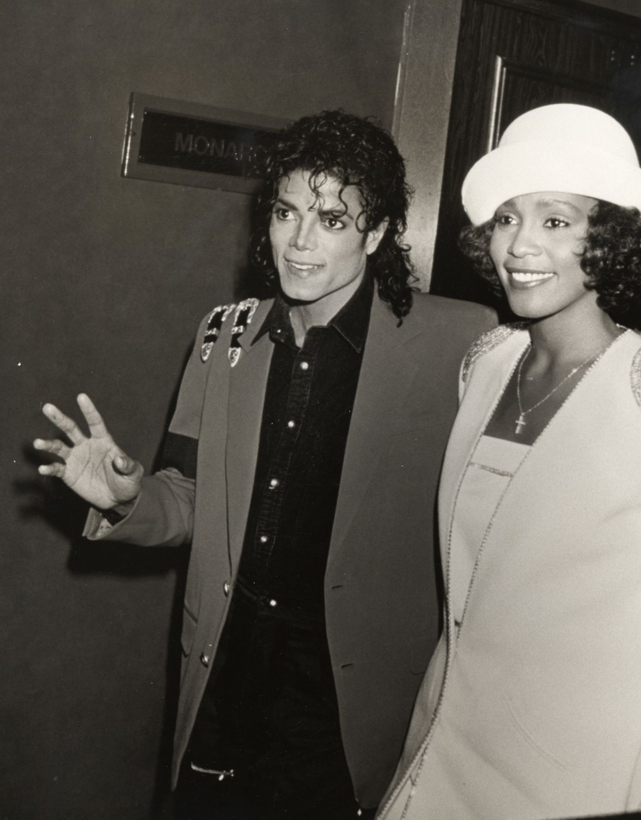 Michael Jackson and Whitney Houston.