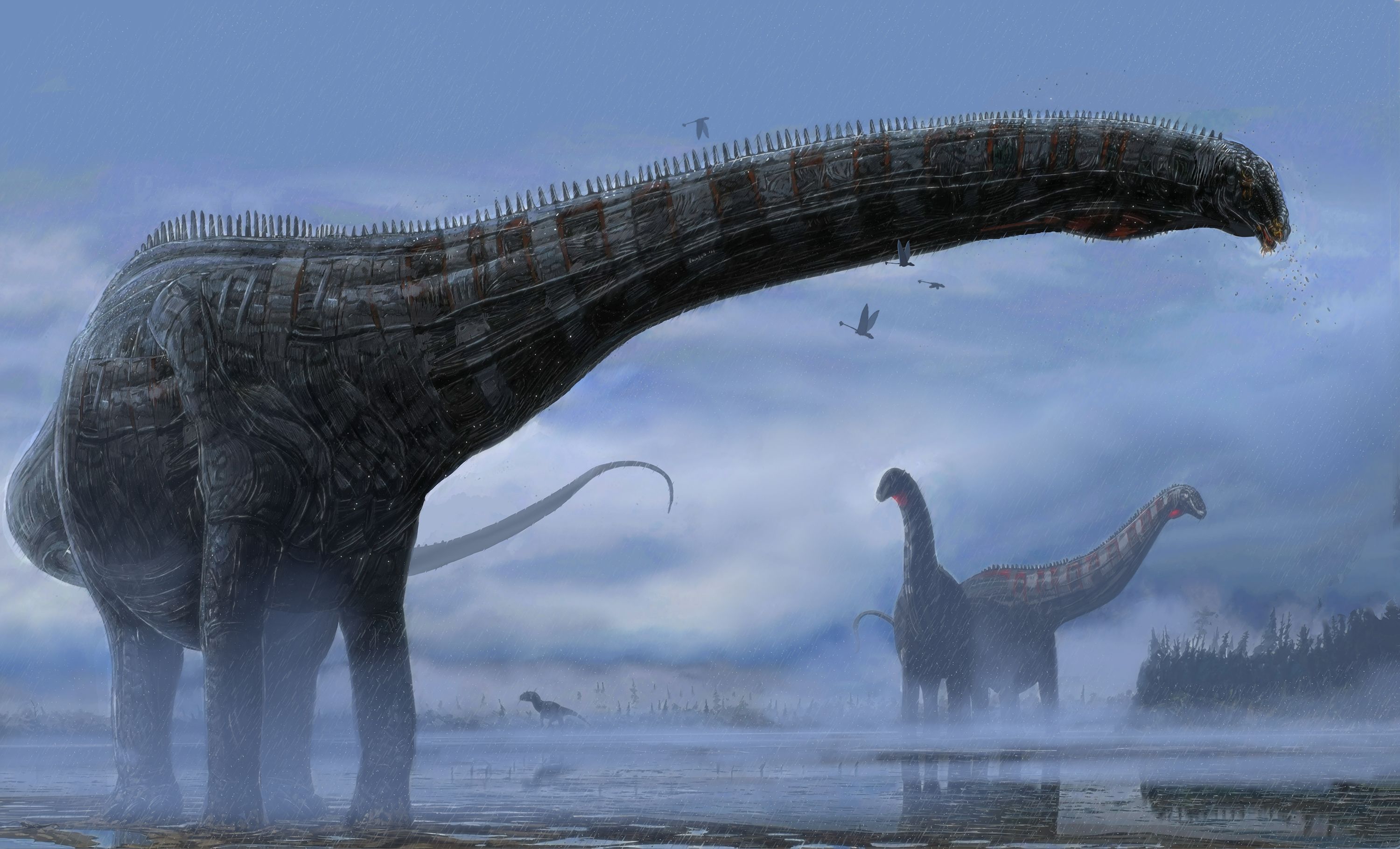 Scientists say dinosaurs were already disappearing before giant