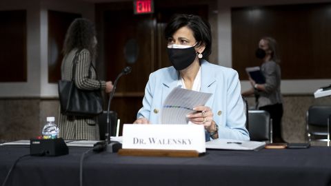 CDC Director Dr. Rochelle Walensky says "moving forward from this pandemic will be a process that's led by our surveillance and our data."