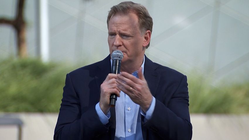 Goodell Super Bowl LVI presser